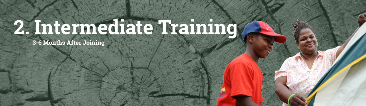 Intermediate Training to be completed 3-6 months after joining