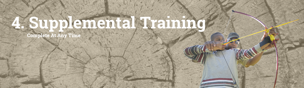Supplemental Training to be completed at any time