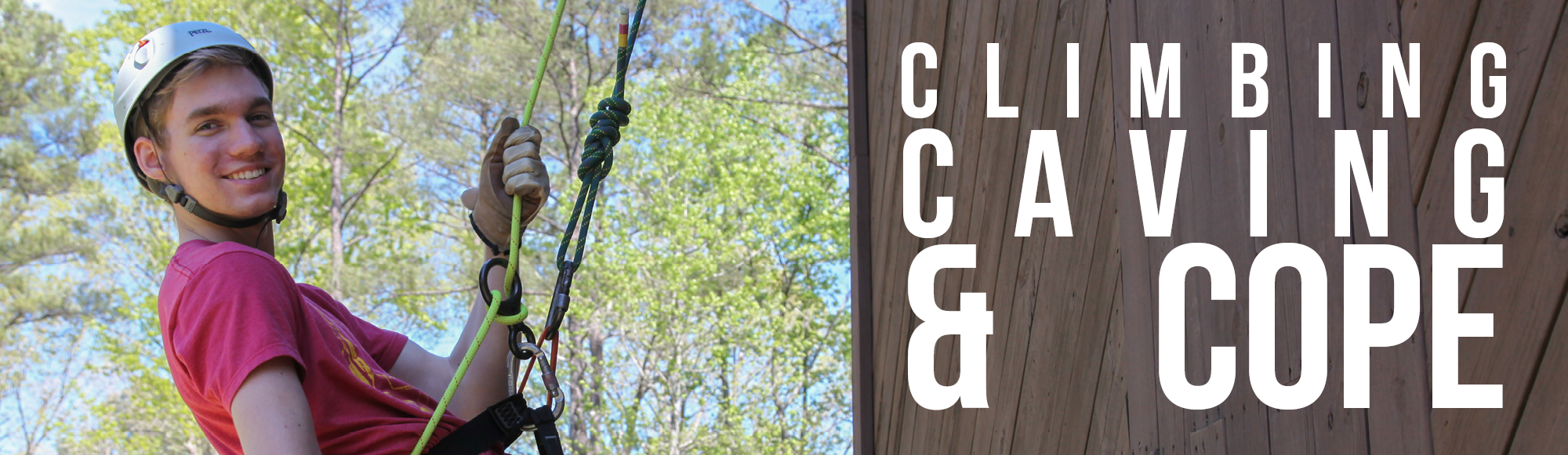 Climbing Caving and COPE