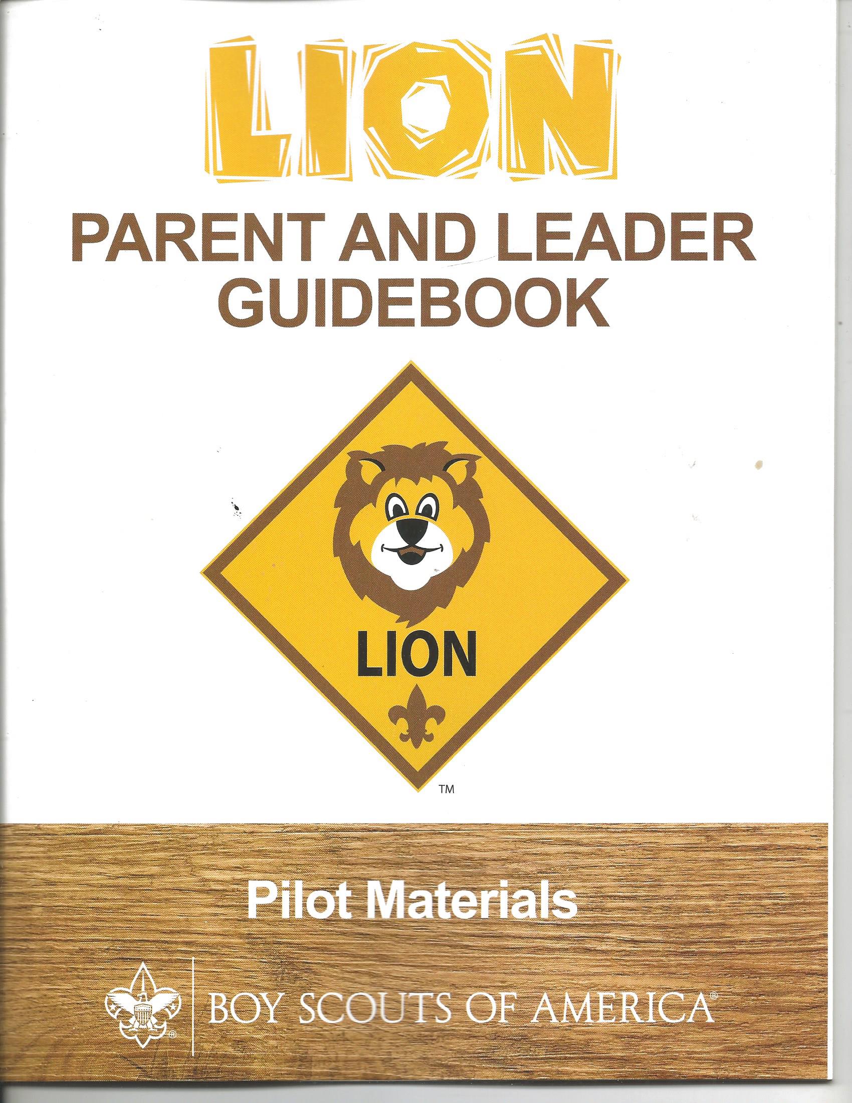 Lion Cub Scout Program