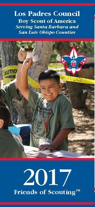Friends of Scouting Brochure 2017 - Cover