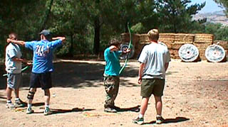 Archery at Rancho Alegre