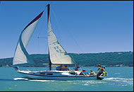 Boy Scouts sailing