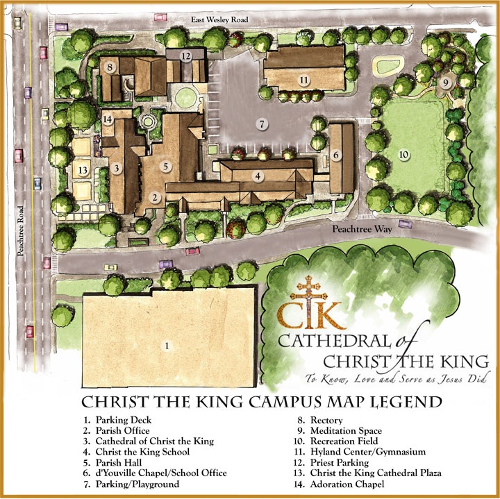 CtK Campus Map