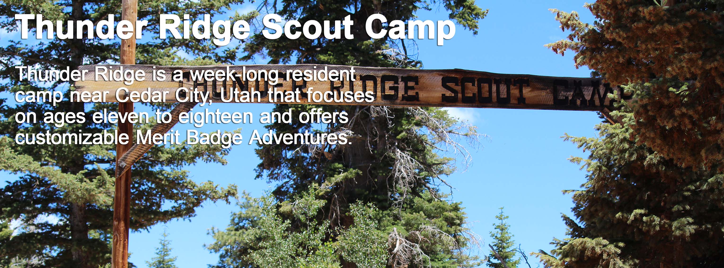 Thunder Ridge Scout Camp