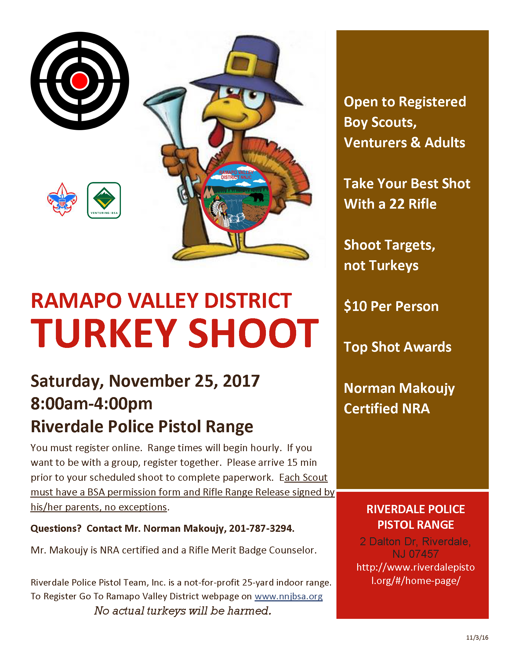 Rv - Turkey Shoot